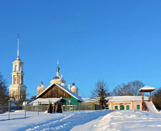 Волшебное Замытье. Новый год в старинном селе.